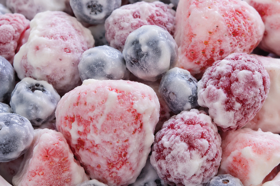 Yogurt berries.